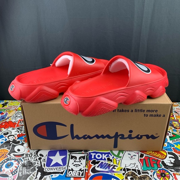 Champion Mellow Squish Slides Mens Various Sizes - Picture 2 of 11